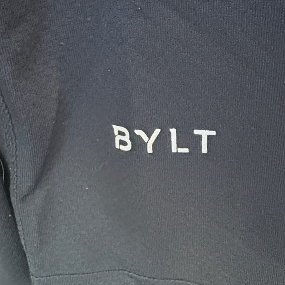NWT BYLT Performance Drop Cut Long Sleeve Shirt in Navy Casual Athletic Size XL - Picture 5 of 10